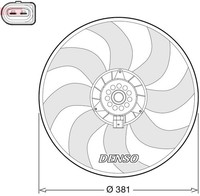 Denso LüFter, MotorküHlung DER02006 FüR Audi