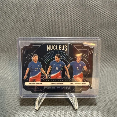 2024/25 Panini Obsidian US Women Nucleus Rodman Wilson Swanson Blue /25