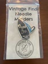 Press On Iron Pin Needleminder By Vintage Finds Needleminders