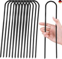 Trampolin Bodenanker 30Cm 10 StüCk Bodenanker Stahl Verzinkt Zeltheringe Zum