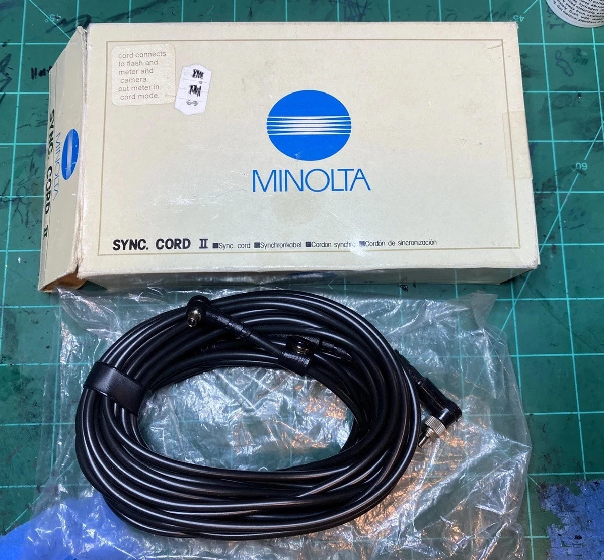 Câble Minolta Pour Flash Déporté – Avec Sabot Porte Flash – Pour X700