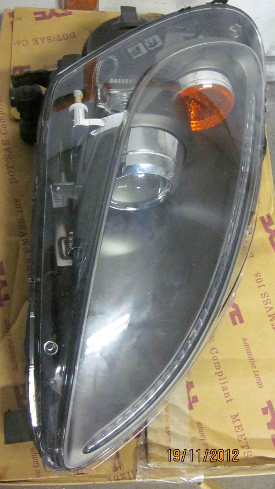 FERRARI F430 SCUDERIA SPIDER XENON HID HEADLIGHTS LH & RH W. SEALS! IN BOX!!