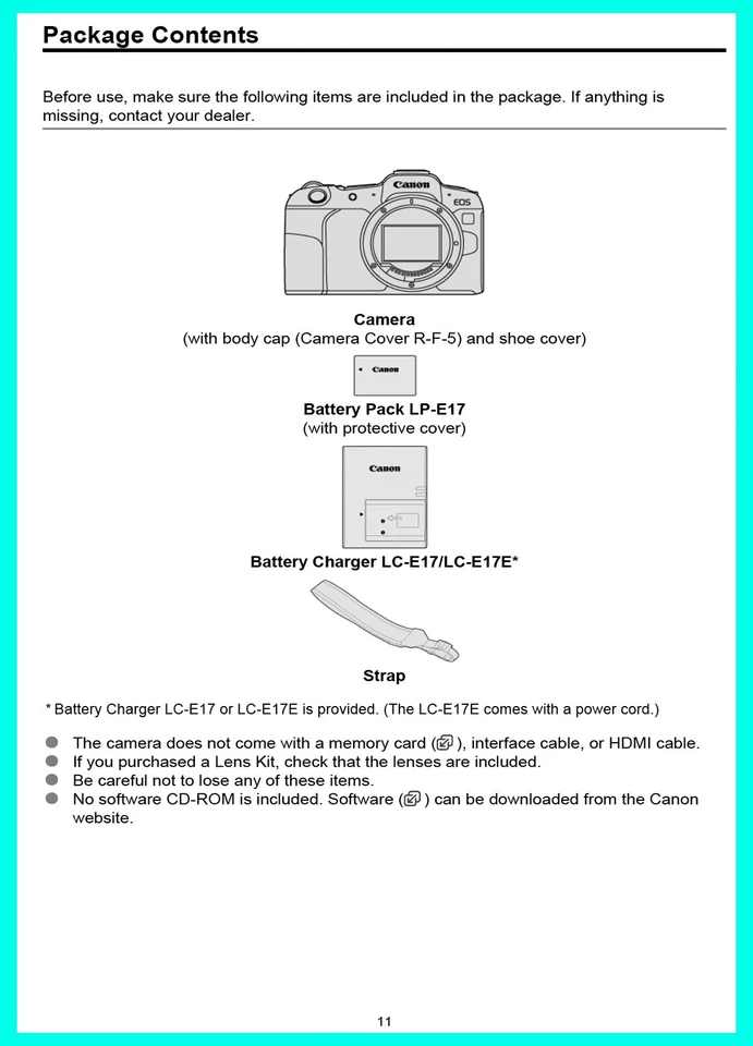 Canon EOS R8 Instruction Owners Manual EOSR8 Book Advanced User Guide - Image 3 of 3