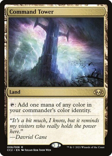 1x] Command Tower - Foil Near Mint, English Commander Collection