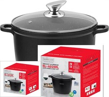 Set 2 pentole Royalty Line - RL-AD28M - Pentola Alta RL-AD24M  Antiaderente