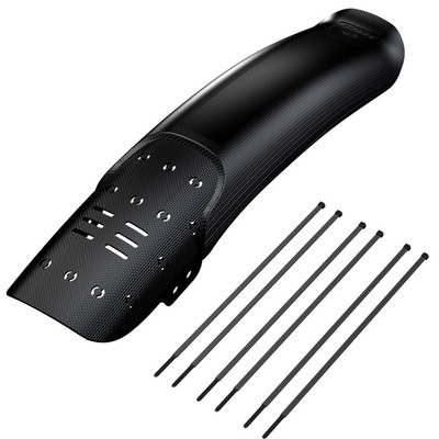 Garde Boue Vtt 27.5 Garde-boue Avant Pour VTT / Vélo - 1.2 Mm D'épaisseur, Plastique Technique - Léger Et Facile à Installer (260x220 Mm) Protection Boue Vélo Avant