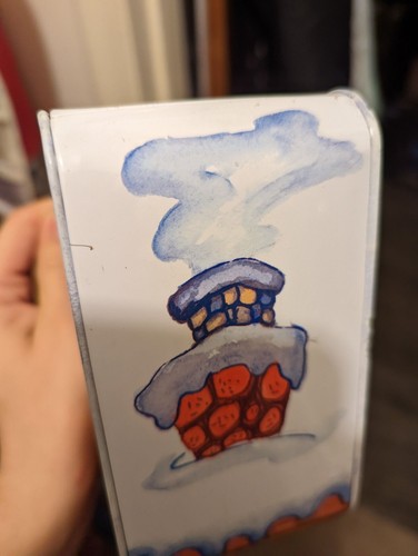 Vintage Weihnachts-/Feiertagsdosen - verschiedene - Bild 40 von 42