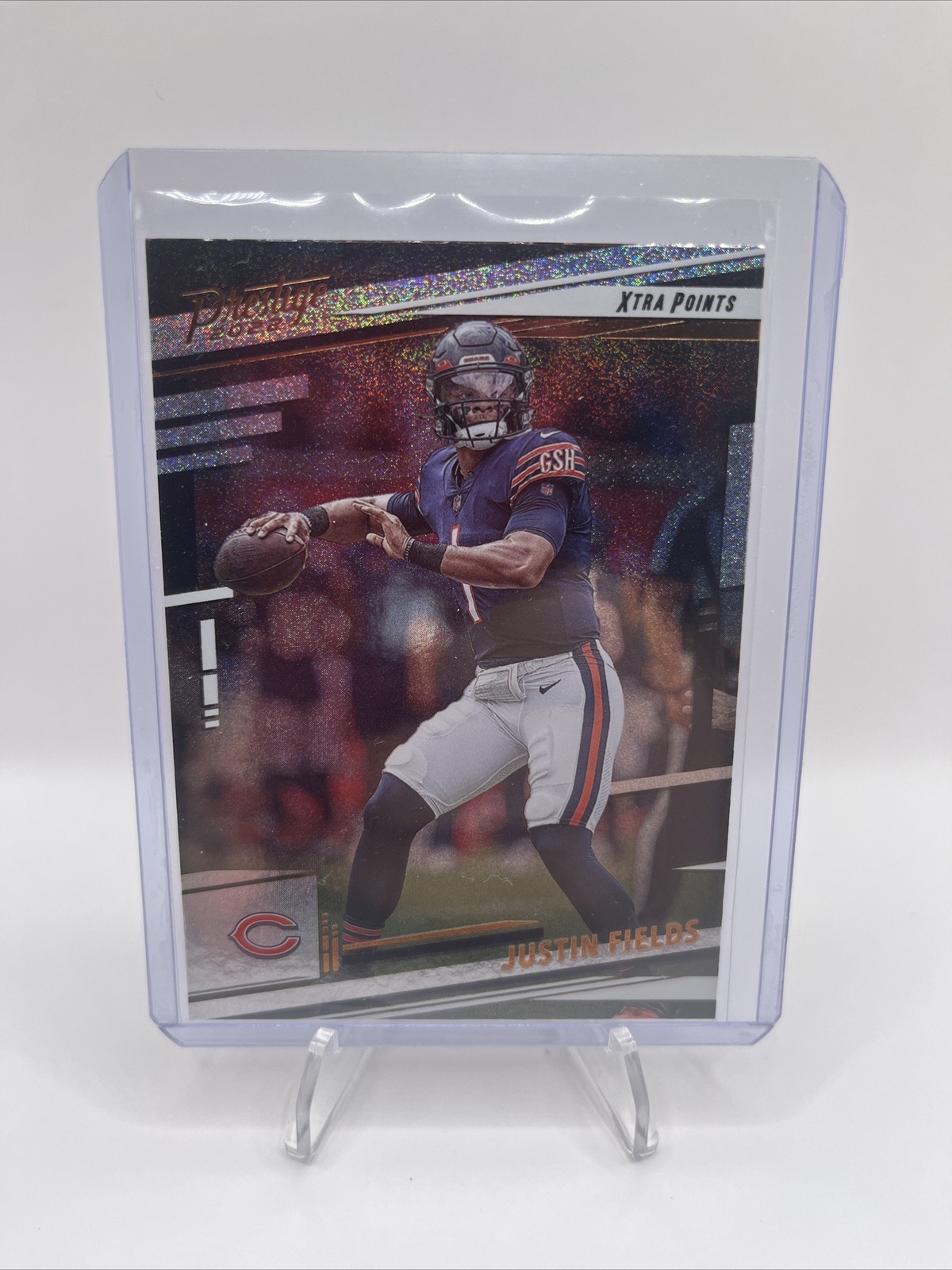 2022 Panini Prestige - Xtra Points Galaxy #48 Justin Fields