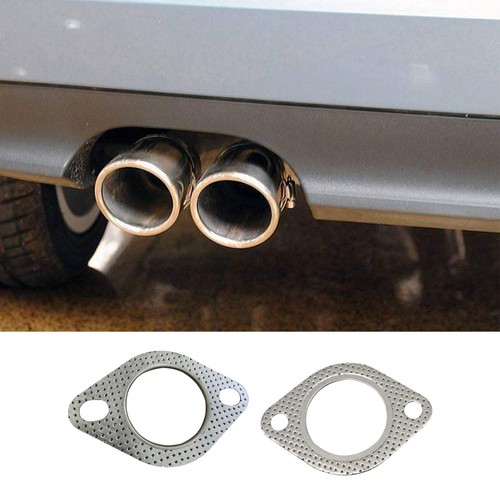 1/2PCS High Temp Exhaust Gasket Replacement Sealing Pad 2-Bolt Flange Gasket - Picture 2 of 17
