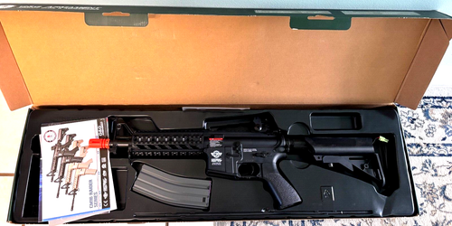 G&G Airsoft BB rifle 6mm CM16S FOR PARTS & PROP USE ONLY & REPAIR COMBAT MACHINE