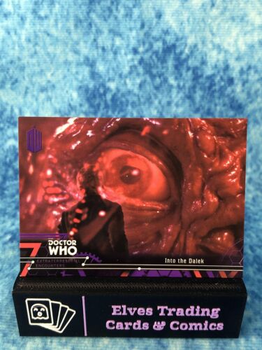 Doctor Who Extraterrestrial Encounters PURPLE /50 SINGLE Non-Sport Trading Card - Picture 165 of 184