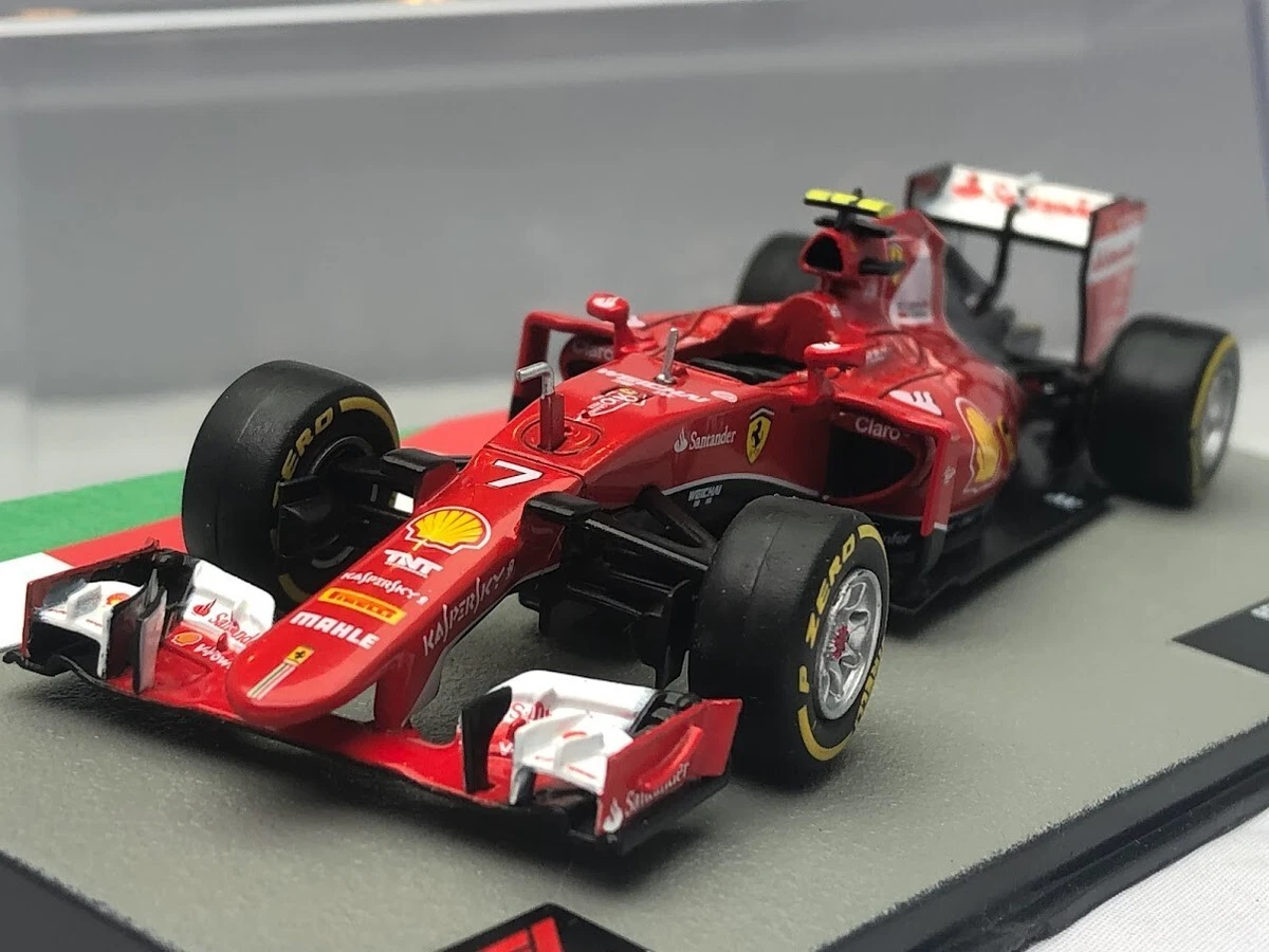 7 2015 Ferrari SF15 T Kimi Raikkonen Belgian GP 1 43 Diecast Model F1 Car IXO