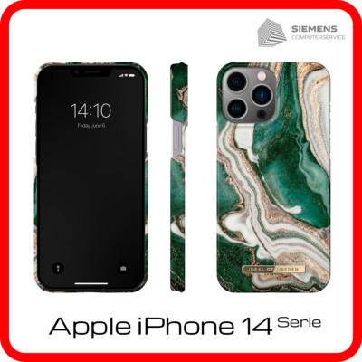 iDeal of Sweden iPhone 14 - Hülle Fashion Case Cover Marble Golden Jade