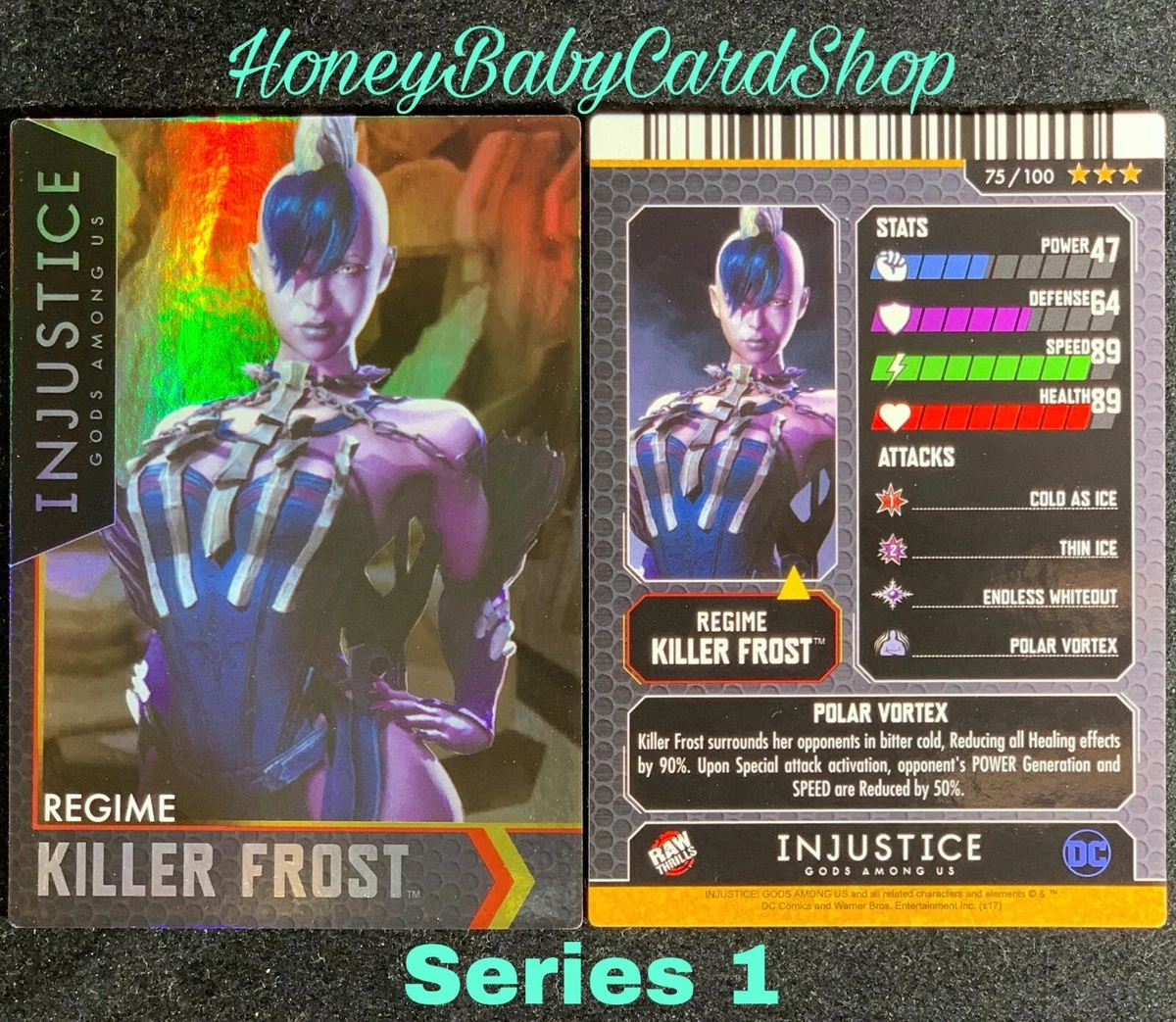Killer Frost Injustice Card