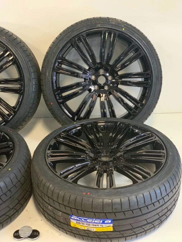 LLANTAS 22" PARA RANGE ROVER EDICIÓN VELAR LLANTAS NEUMÁTICOS 5x108 EVOUGE VELARYY Foto 4 de 4