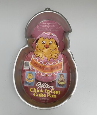 Vintage Wilton Neuheit Küken im Ei Kuchenform