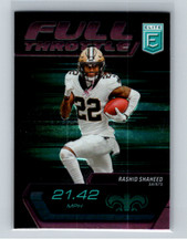 2024 Panini Donruss Elite - Full Throttle #20 Rashid Shaheed