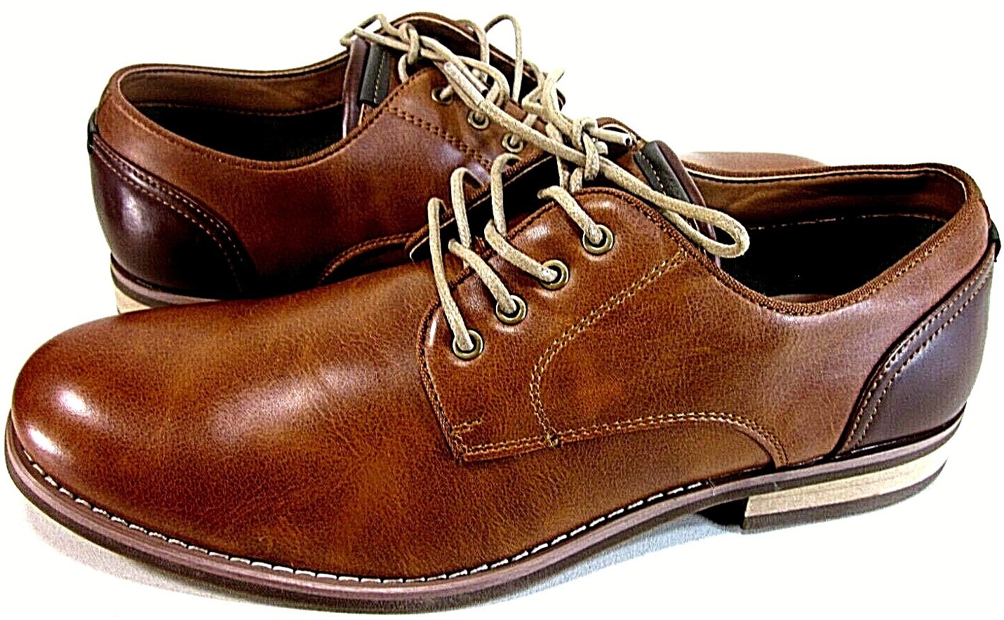 Kent Oxford Dress Shoes Tan 