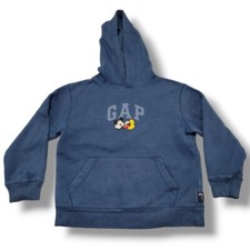 Gap Disney Sweatshirt Size Medium 8 Kids Mickey Mouse Pullover Hoodie Graphic
