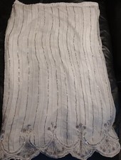 100 Silk Skirt Beaded Made In India Rare