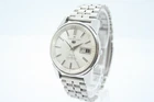 [EXC+3] Vintage Seiko 5 Sportsmatic Deluxe Automatic Day/Date Silver Dial Mens