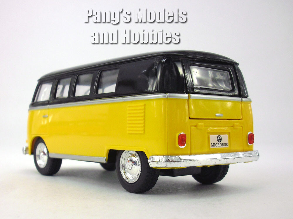 VW T1 (Type 2) Bus 1/32 Scale Diecast & Plastic Model - Black