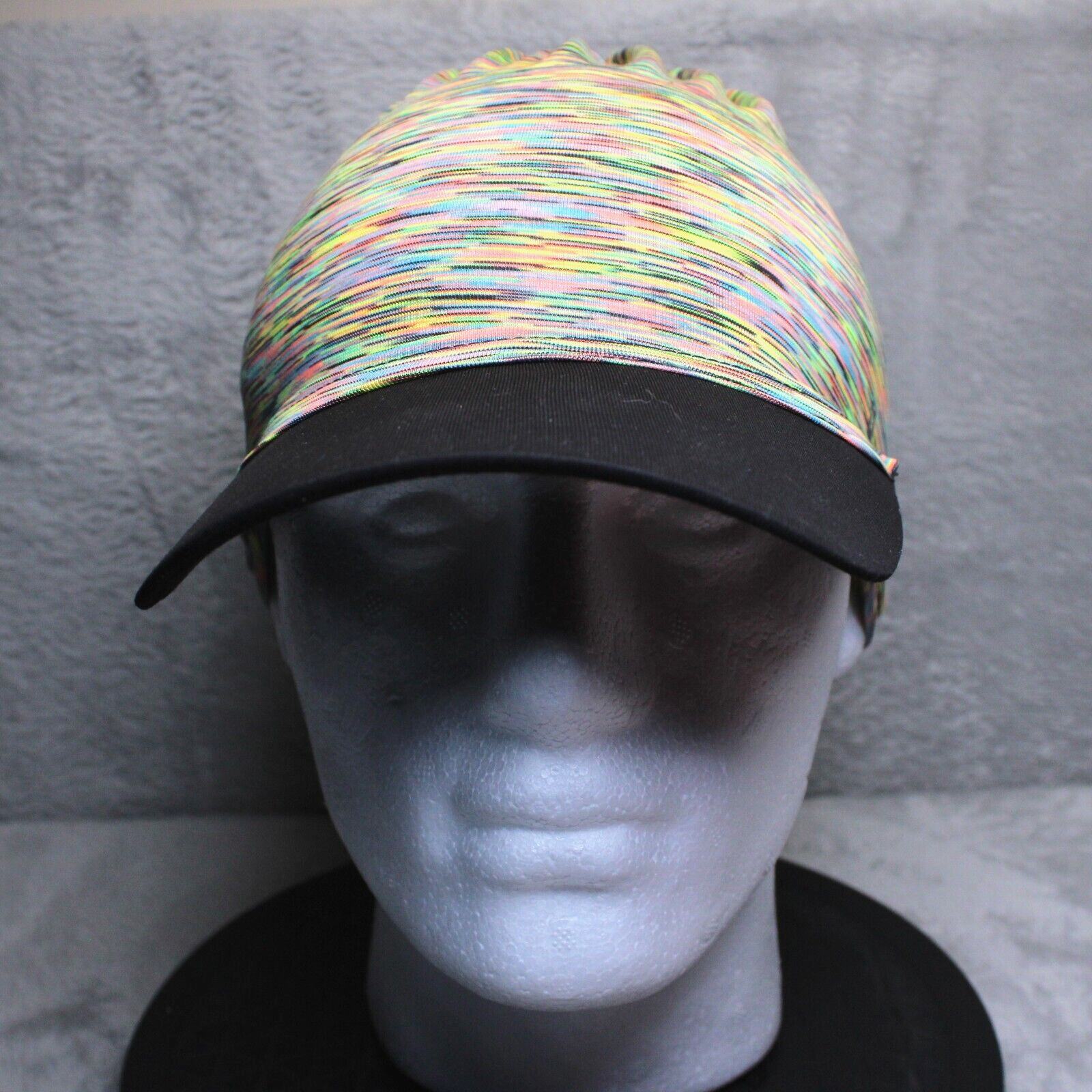 PONY Cappello Scunci Berretto Adulto Visiera Multiuso Regolabile Toggle Coda di Cavallo Colorato