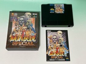 Set of 2 NeoGeo Fatal Fury 2 & Special NG AES ROM Japan JP SNK Fighting NTSC-J