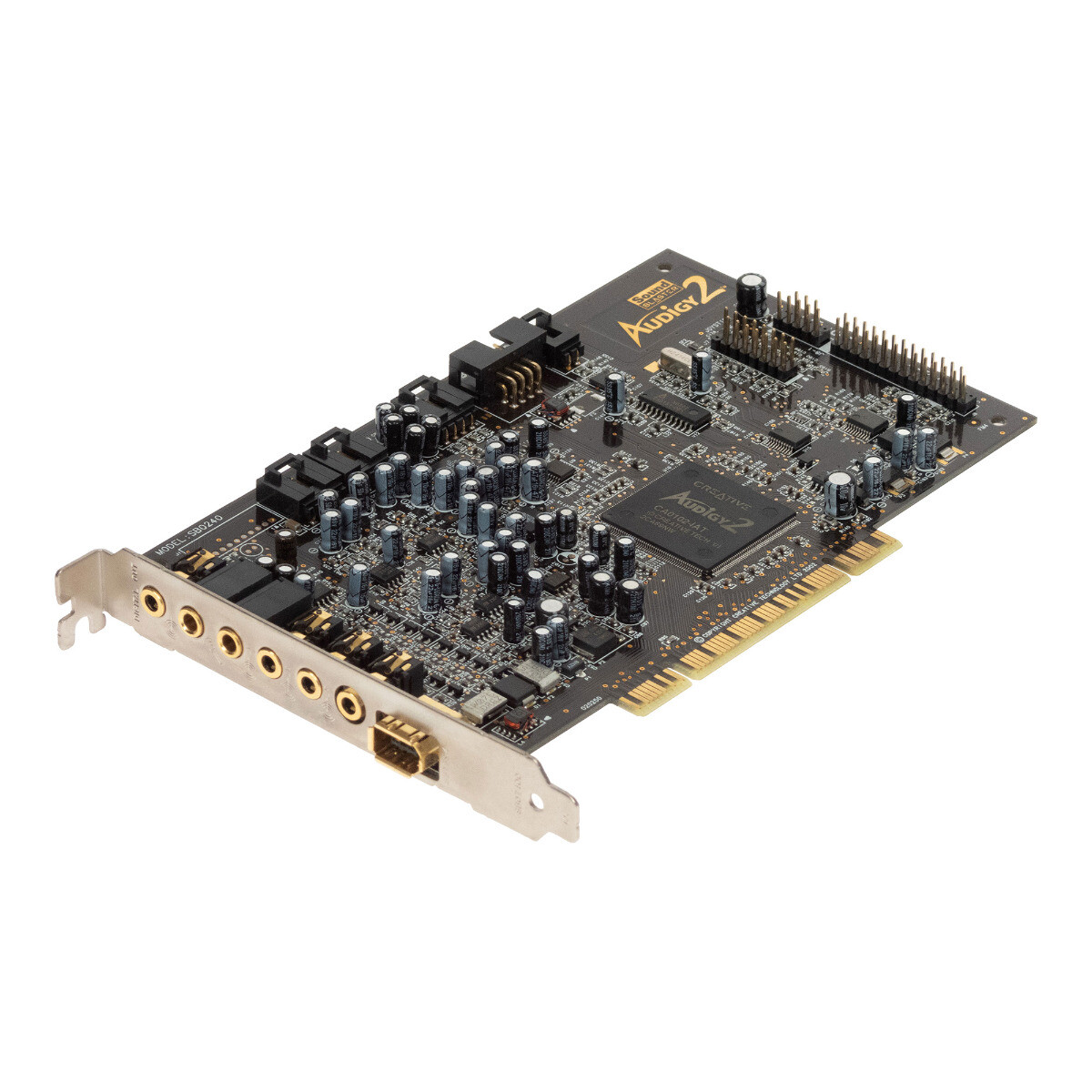 Creative Audigy 2 SB0240 Sound Blaster Card Sb1394 PCI for sale