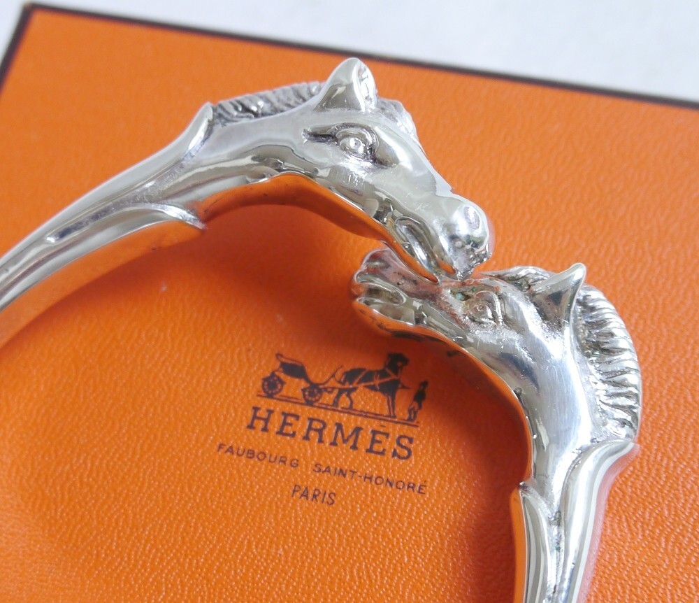 〈最終価格〉Hermes Cheval Double Head Bangle エルメス Hermes Cheval Double Head Bangle - メルカリ