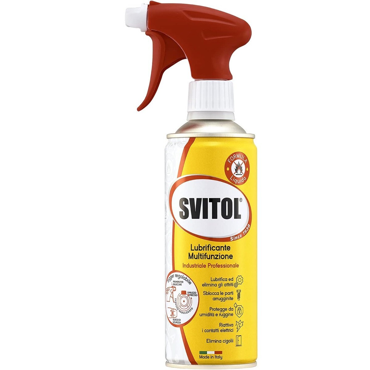 AREXONS SVITOL Sbloccante Spray Trigger 400 ml, Lubrificante Multifunzione