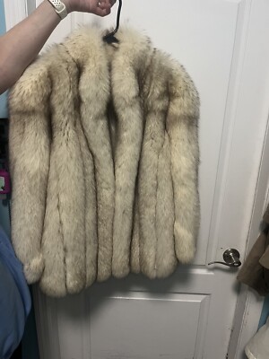 Fox Fur Coat York Furrier Small/Medium Never Worn!