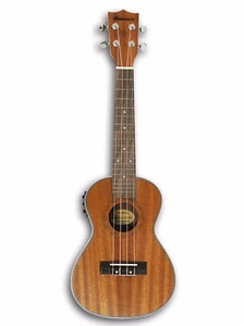 Electric Ukulele Mah. Body Inlay on Fingerboard-UK-201E