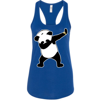   Dabbing Panda Life Womens Tank top Cute Funny Panda dance just dab Party bear
