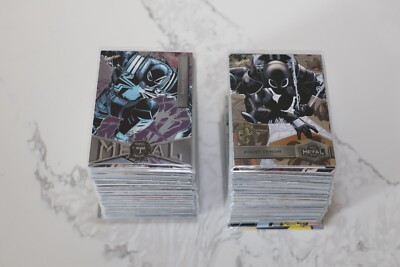 2021-2022 SKYBOX Marvel Metal Universe Spiderman Full Complete Set #1 - 200 Base