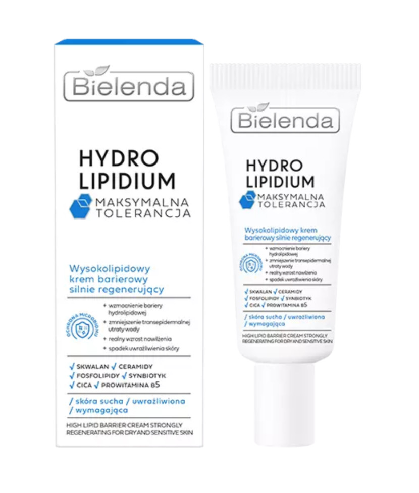 Bielenda Hydro Lipidium Strongly Regenerating High Lipid Barrier Cream 50ml