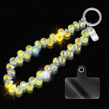 Dazzling Water Droplet Wrist Strap for Samsung LG, Moto, and Key Transportation