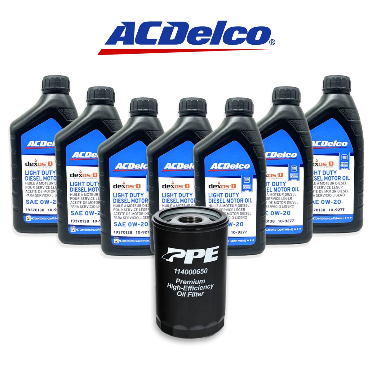 ACDelco 8L90 Transmission Service Kit Mobil1 Fluid For 2015+ Chevy