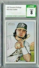 2007 Bowman Heritage Nick Swisher CSG 8