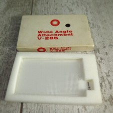 Wide Angle Camera Attachment Vivitar V-285 28mm 9204054 diffuser soft