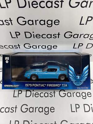 GREENLIGHT 1979 Pontiac Firebird T/A Blue 1:43 Diecast | eBay