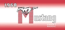 1968 Ford Mustang Owner's Manual