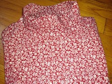 Womens Croft & Barrow 100% Cotton Long Sleeve Mock Neck Turtleneck Shirt   XL