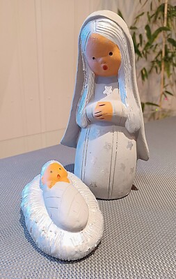 Jullar Spain Pottery Mary and Baby