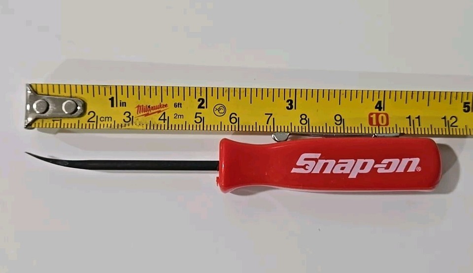 2X White Snap On Tools Promo PRY BAR Screwdrivers Per Order Pocket Clip - Foto 11