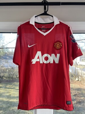 Manchester United 10/11 Home Jersey | eBay