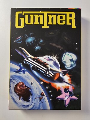 GunTner (NES Nintendo) Limited Edition CIB Rare Pre Release Blue Edition.