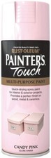 All Purpose Aerosol Spray Paint Quick Drying For Metal Wood Plastic 400ml Can