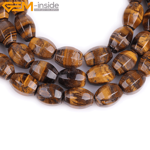 Heart Coin Drop Oval Stone Natural Yellow Tiger Eyebeads Jewelry Making 15" - Picture 89 of 92