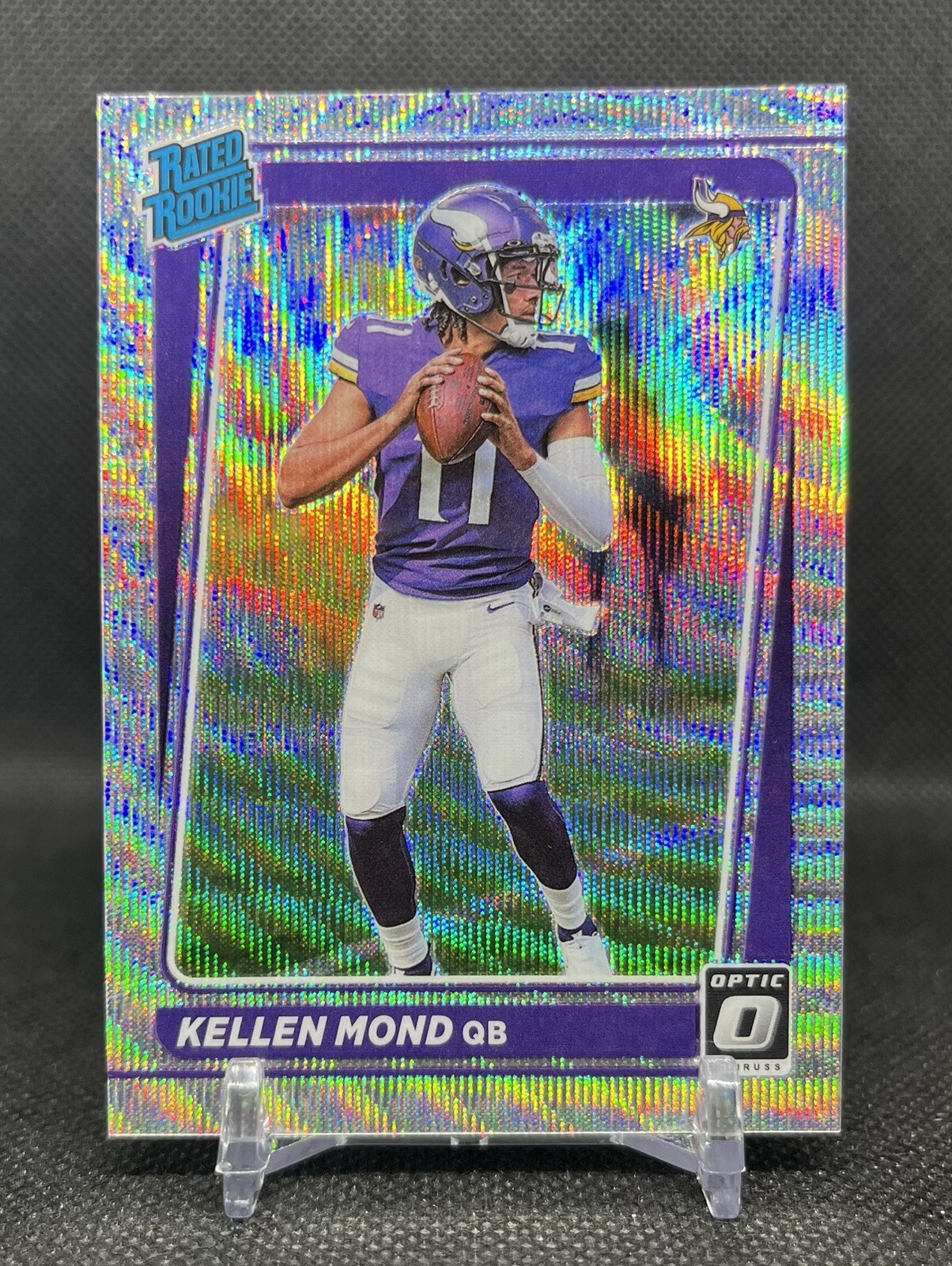 2021 Donruss Optic Premium Box Set KELLEN MOND #221 Rated Rookie WAVE Prizm /299